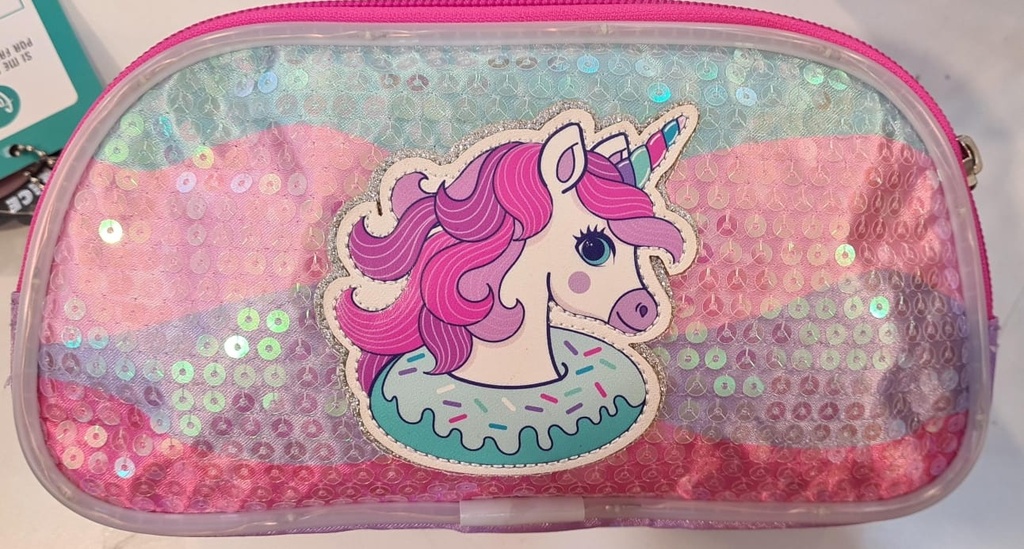 Cartuchera Footy Luz Led (Unicornio)