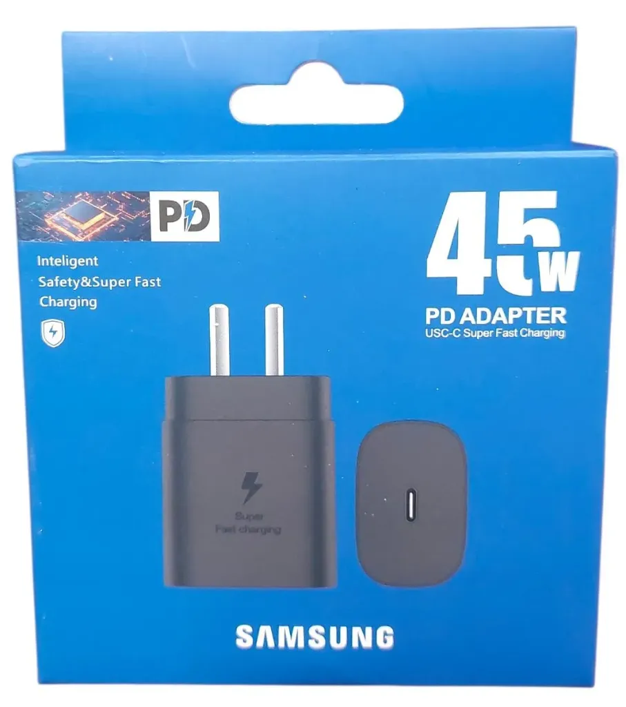 [ART4363] CARGADOR SAMSUNG PD 45W CAJA AZUL