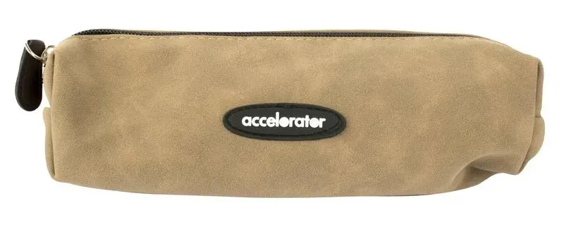 🔵Cartuchera Accelorator 21x7x5.5cm Color Liso