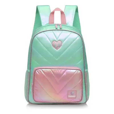 🔵Mochila Espalda Trendy Metalizada Diseño y Lisa 42x32x14cm