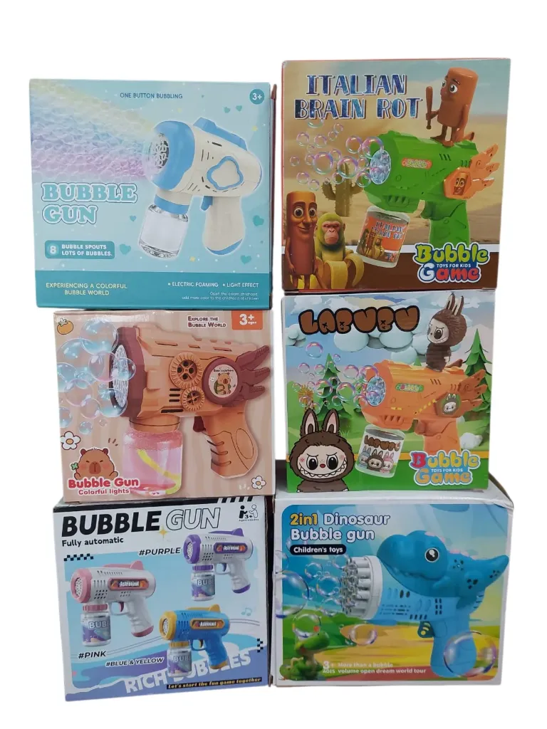 PISTOLA BURBUJERO PERSONAJES (1)