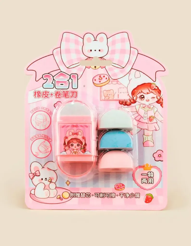 GOMA DE BORRAR C/SACAPUNTA