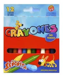 🔵CRAYONES SEÑORITA x12 CORTO FINO