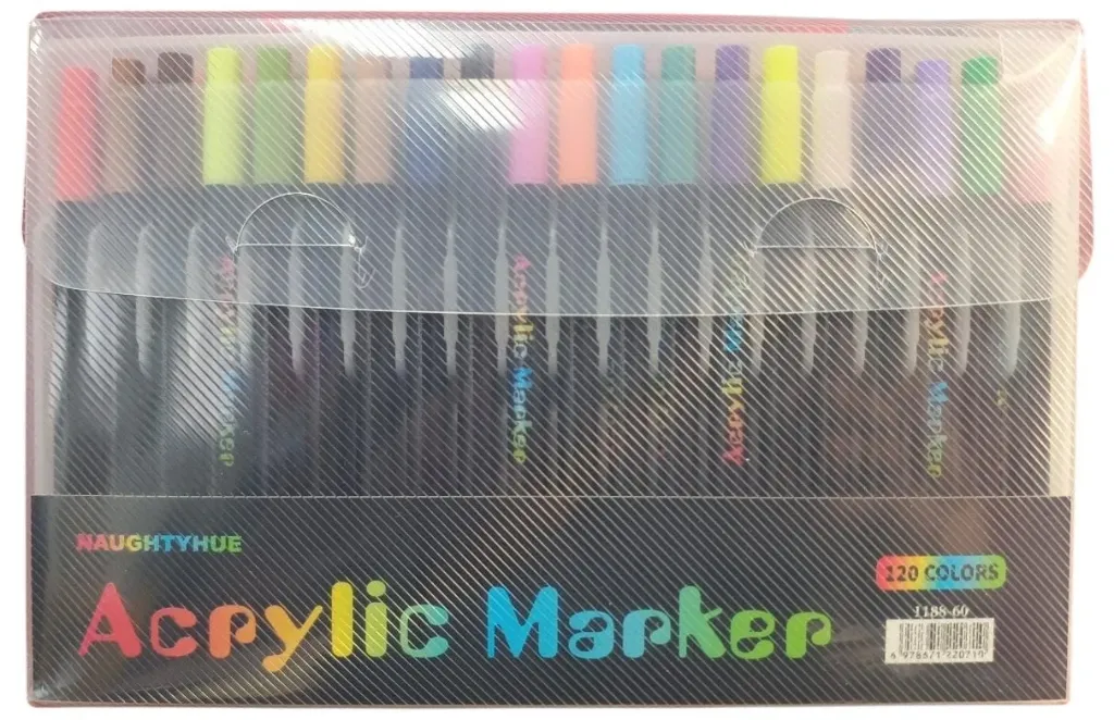 MARCADOR DOBLE ACRYLIC MARKER X60