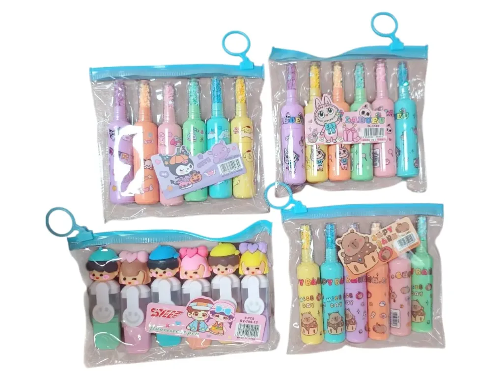 MARCADORES PERSONAJES X6