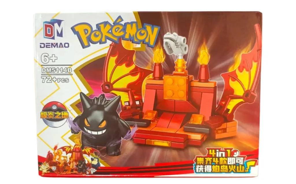 LEGO POKEMON 72PCS