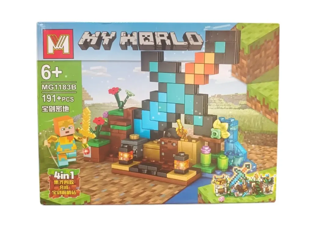 LEGO MINECRAFT MY WORLD GRANDE 191PCS