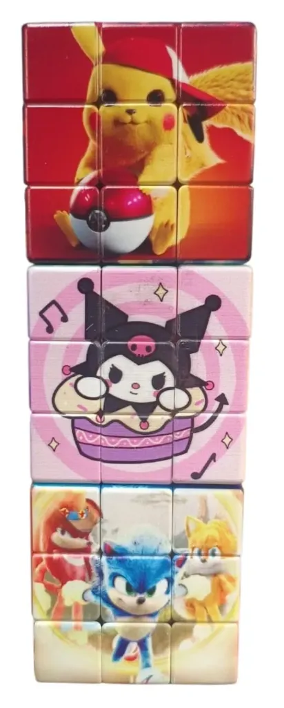 CUBO RUBIK PERSONAJES