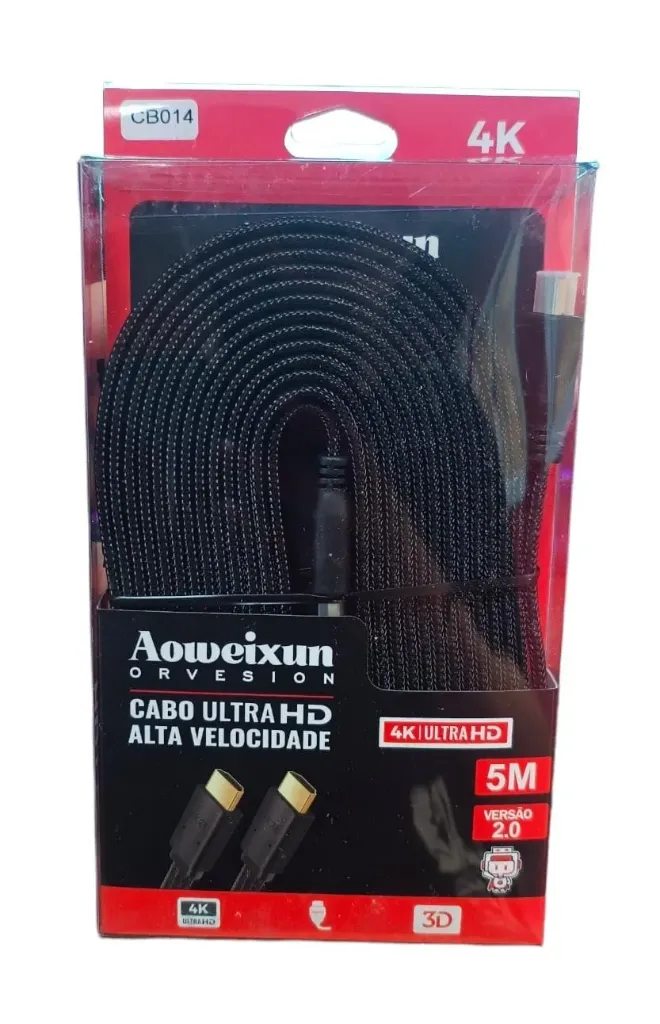 CABLE HDMI 4K 5M