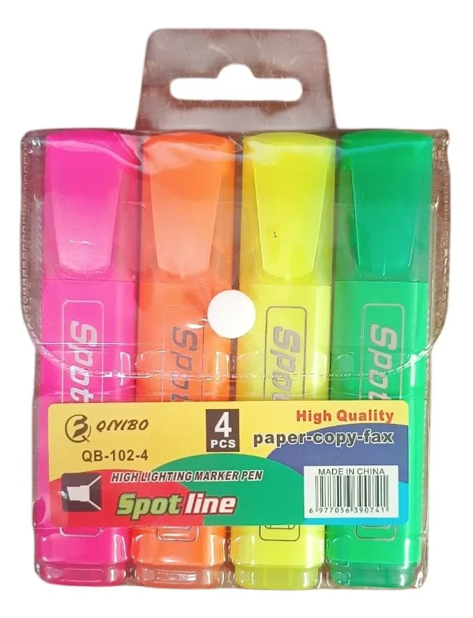 RESALTADOR X4 SPOT LINE (FLUO)