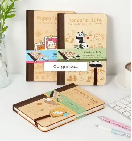 CUADERNO ANIMALITOS 192HJS (Panda Life)