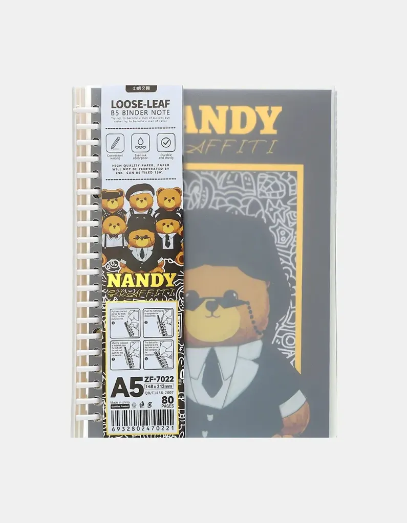 CUADERNO NANDI GRAFFITI