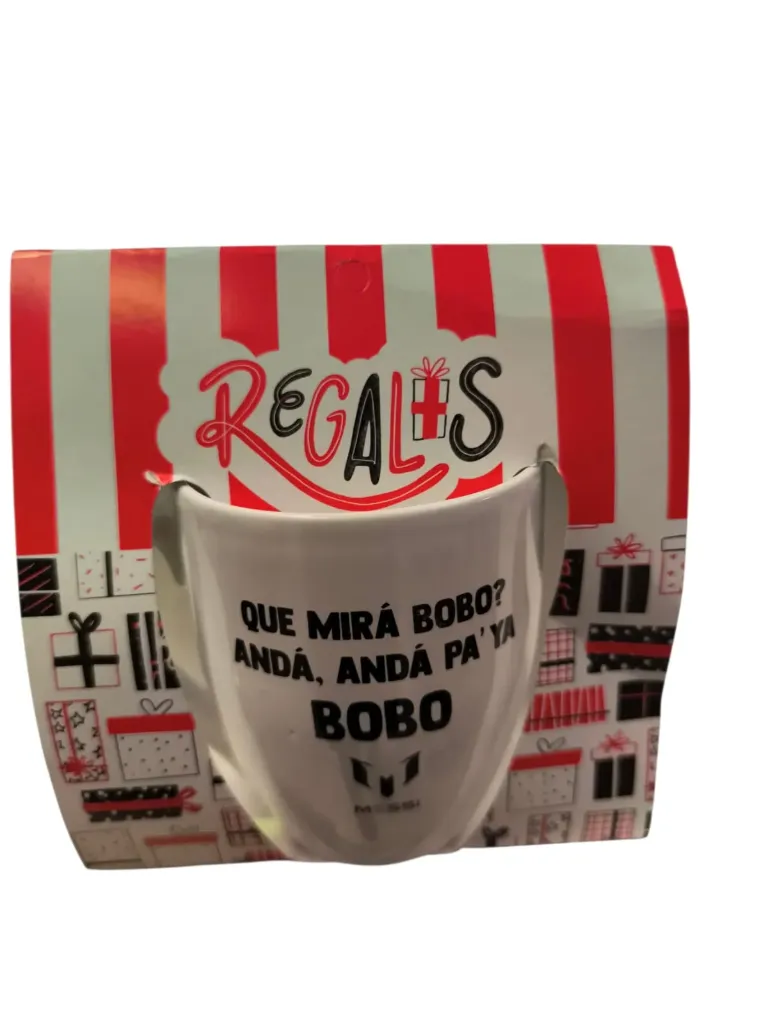 [ART4510] JARRO / TAZA INSCRIPCION MESSI FRASES