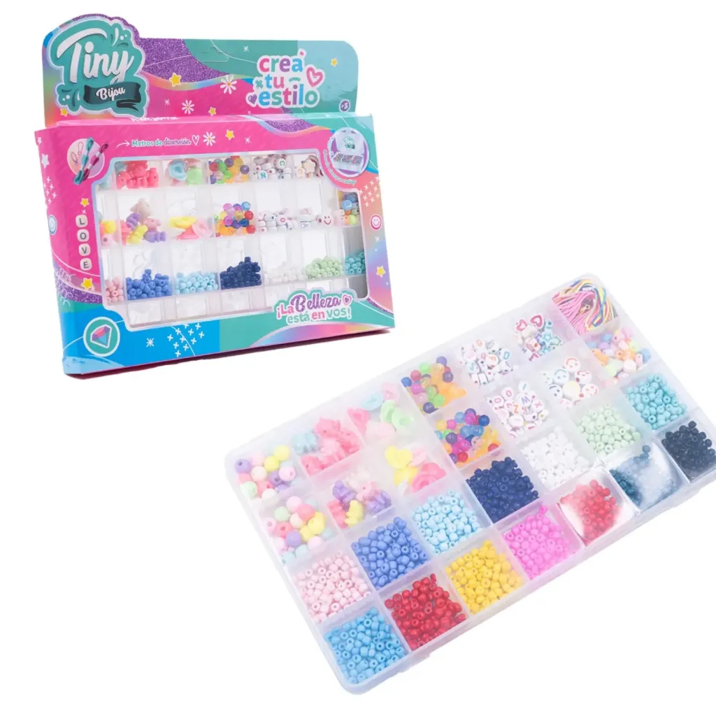 TINY SET DE BIJOUTERIE C/CAJA P/GUARDAR