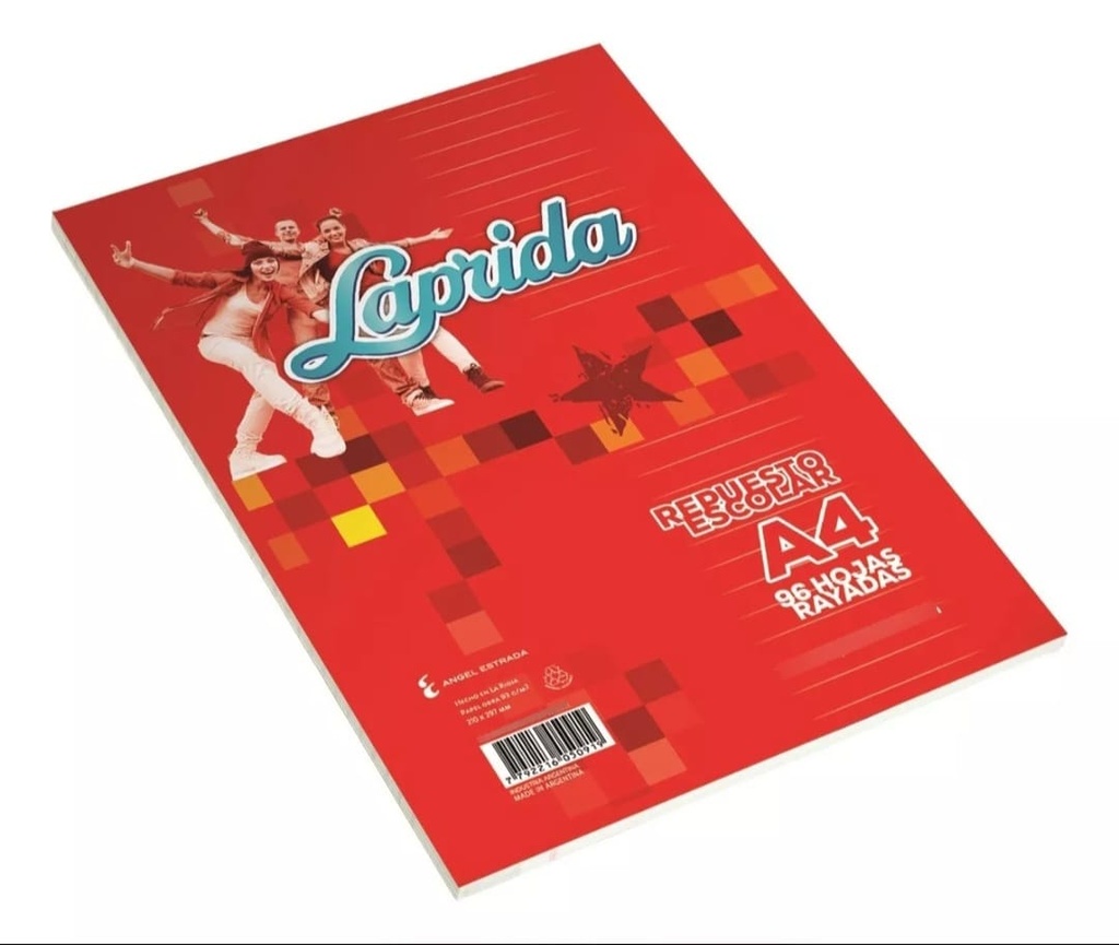 🔵Repuesto A4 Laprida x48 (Rayada)