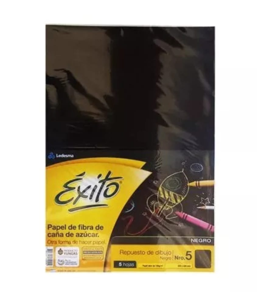 Repuesto Dibujo Exito n5 Negro