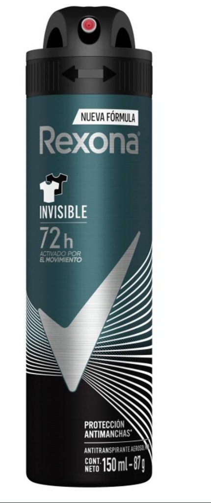 🔵Desodorante Aerosol Antitranspirante Rexona Men (Rojo)