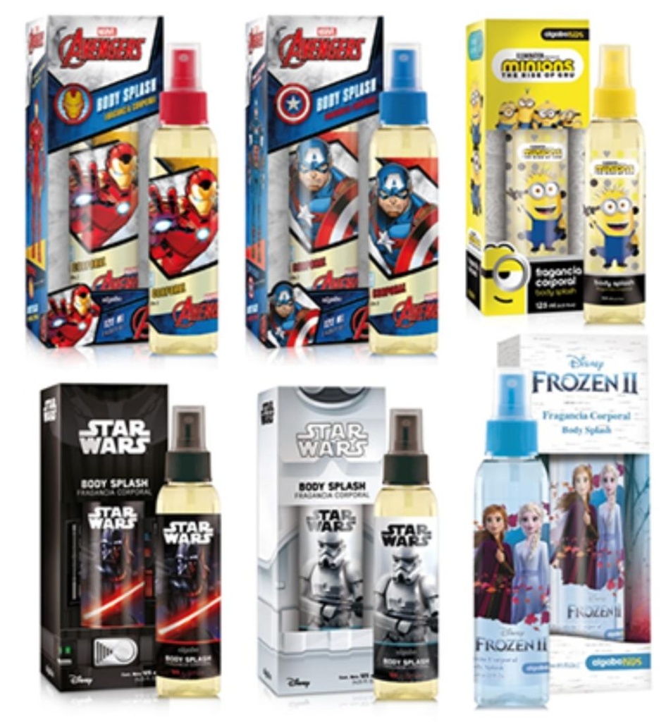 🔵Colonia Body Splash Algabo Kids 125ml (Frozen)