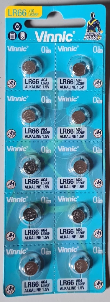 Pila LR66 AG4 Vinnic