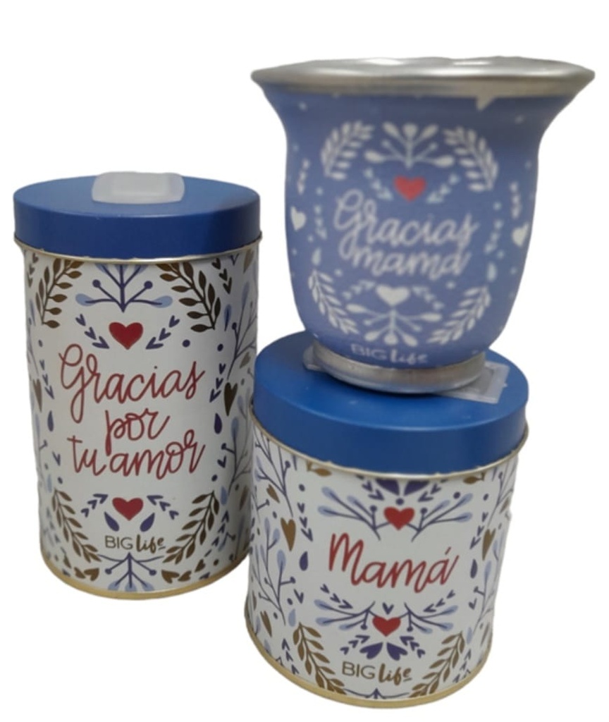 Set Mate Dia Madre En Bolsa