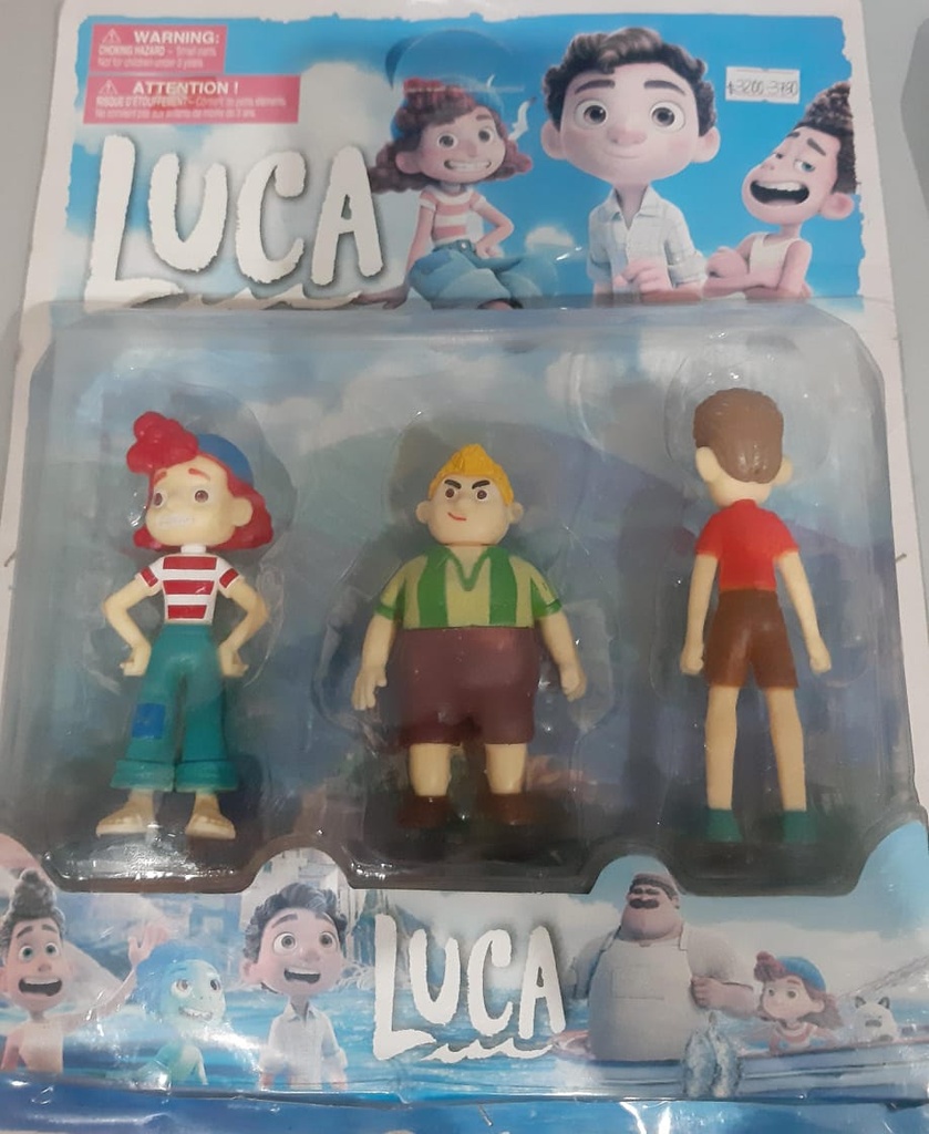 MUÑECO LUCA X3 OFERTA!!