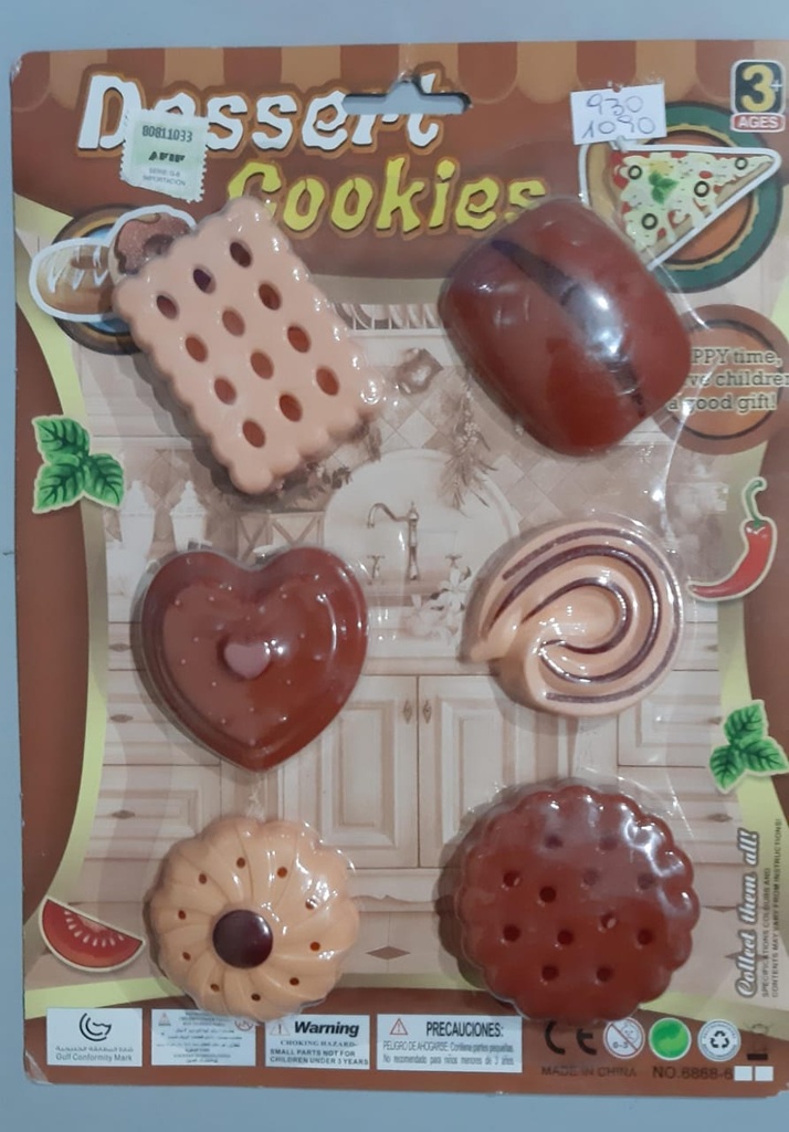 Galletas x6 En Blister