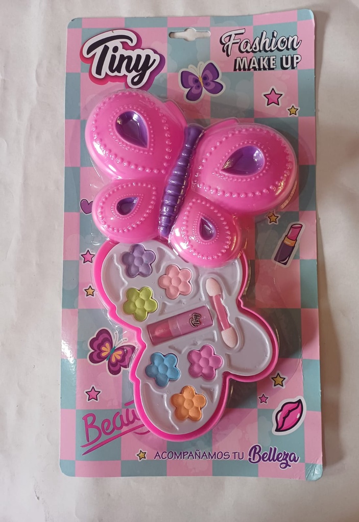 SET DE MAQUILLAJE TINY MARIPOSA SOMBRA EN BLISTER