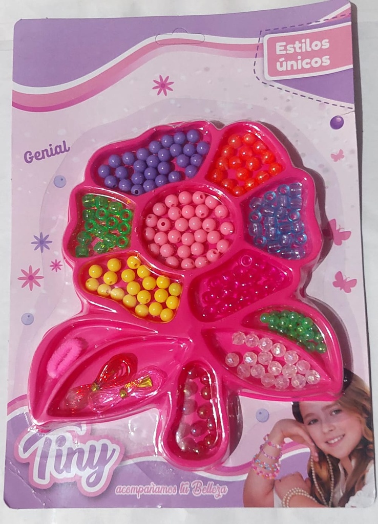 JUEGO PARA ARMAR BIJOUTERIE TINY EN BLISTER