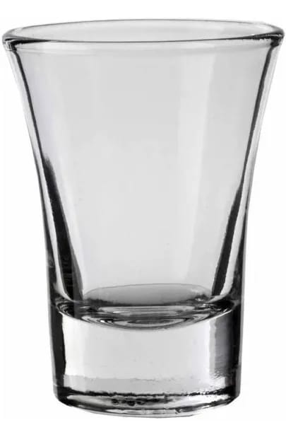 VASO VIDRIO TEQUILA/LICOR TOC TOC 60 ML