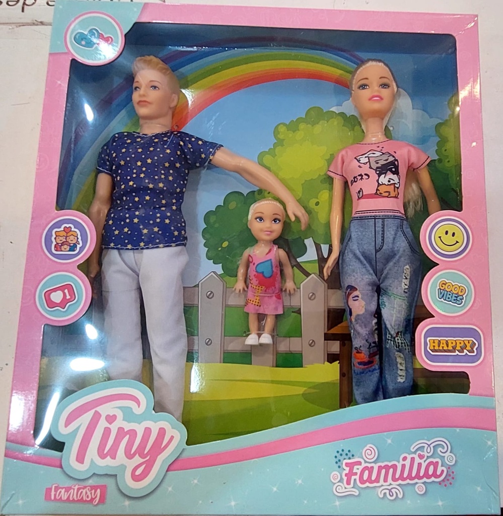 MUÑECA TINY FAMILIA