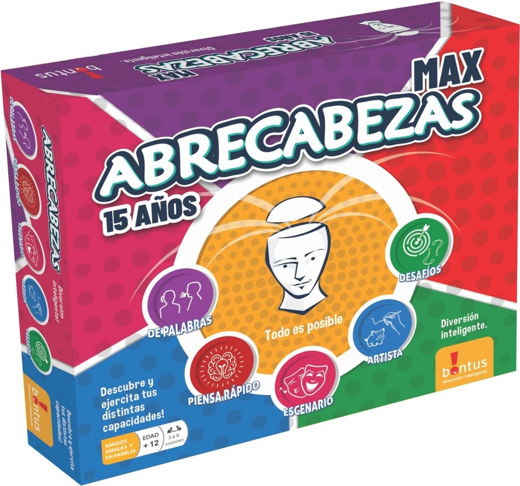JUEGO ABRECABEZAS MAX BONTUS