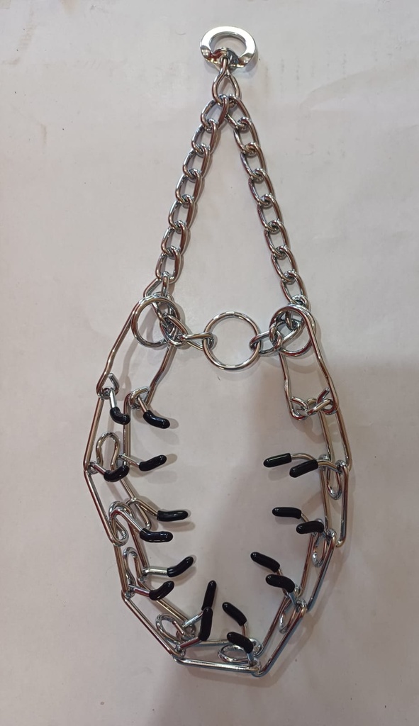 COLLAR AHORQUE CADENA GRANDE CON PUNTAS P/PERRO