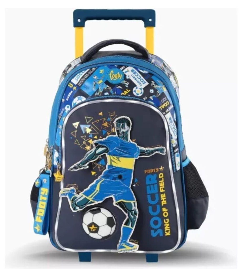 🔵Mochila Footy Carro 18 (Boca)