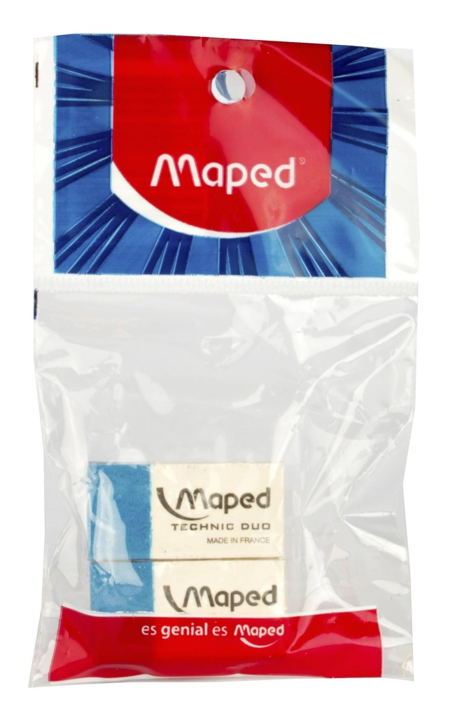 🔵GOMAS BORRAR MAPED TECNIC DÚO x2