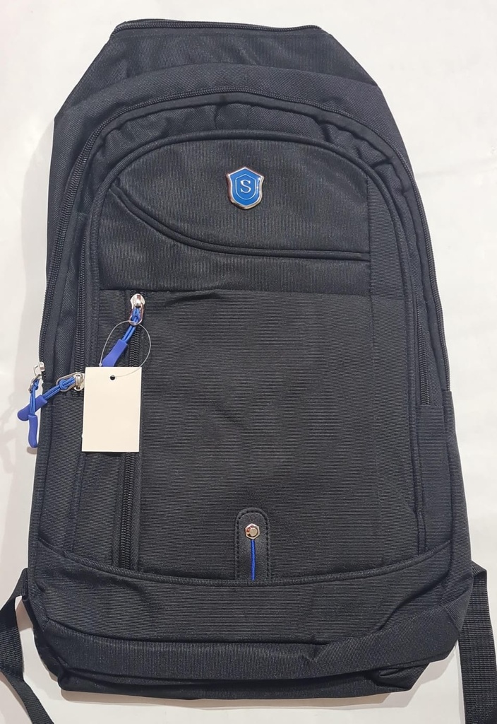 [MO064] 🔵Mochila Negra Calidad (1)