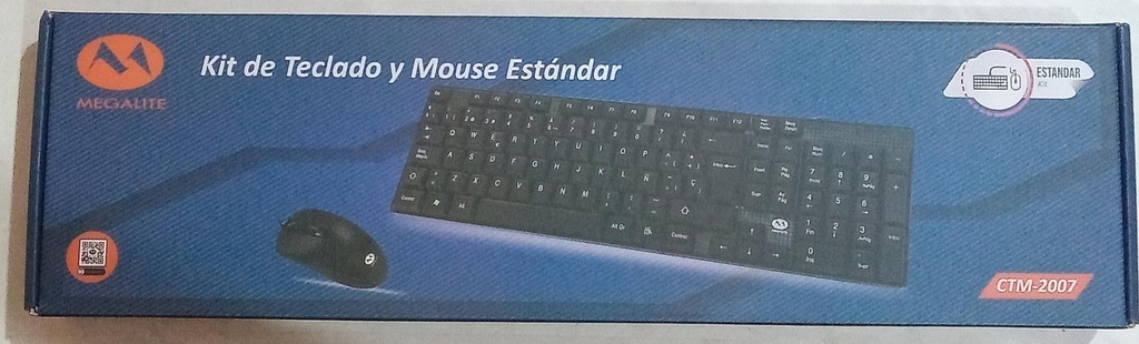 KIT DE TECLADO Y MOUSE ESTANDAR MEGALITE