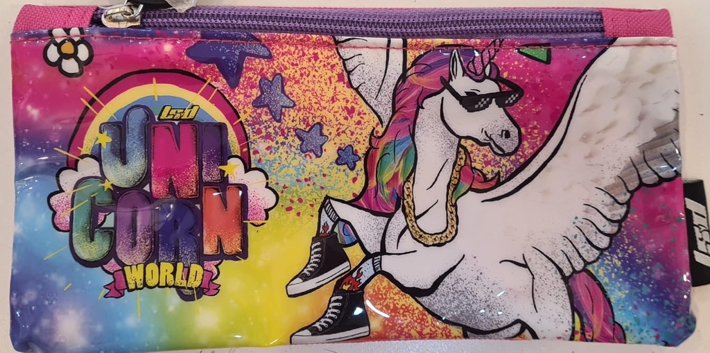 Cartuchera Plana LSyD (Dinosaurio)