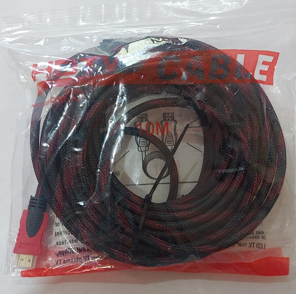 [ART1761] CABLE HDMI REFORZADO MALLADO 10M