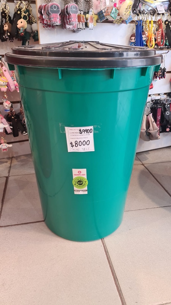 Tacho Basura 48lt Gemplast