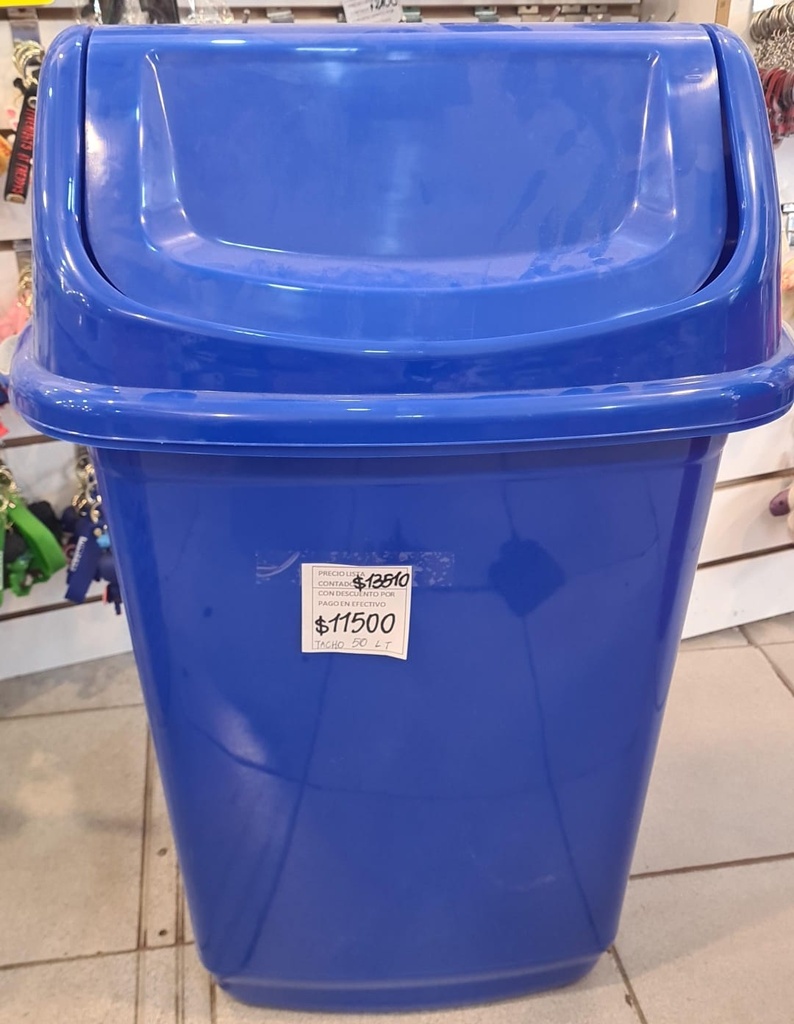 Tacho Basura Tapa Giratoria